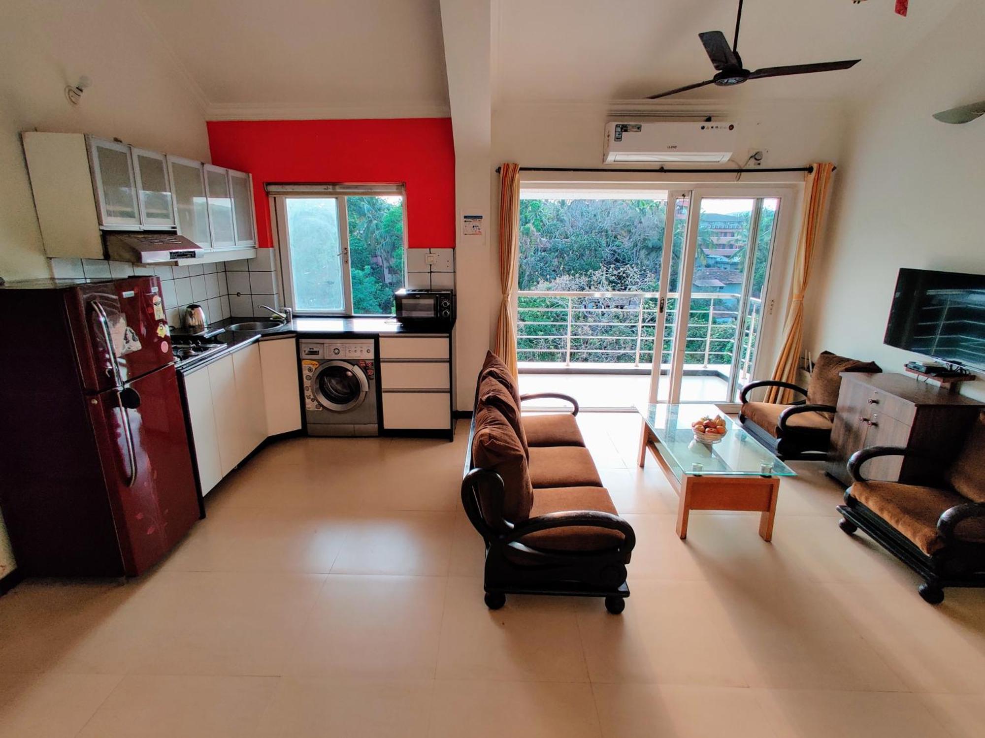 Ivy Retreat- Serviced Apartments Baga Buitenkant foto