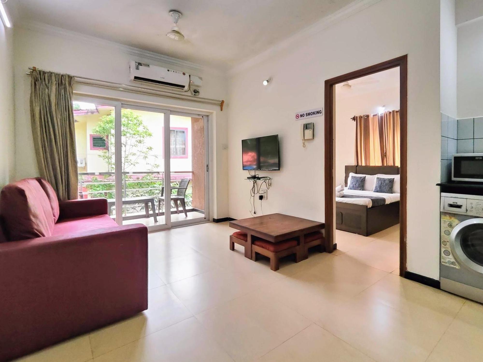Ivy Retreat- Serviced Apartments Baga Buitenkant foto